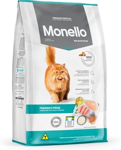 Monello Special Premium Adult Cats Hairball Control With Chicken And Fish Monello Special Premium Adult Cats Hairball Control With Chicken And Fish